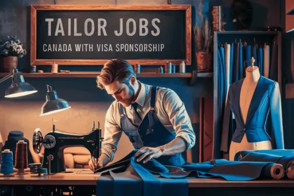 Tailor Jobs in Canada with Visa Sponsorship