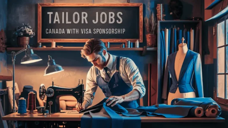 Tailor Jobs in Canada with Visa Sponsorship