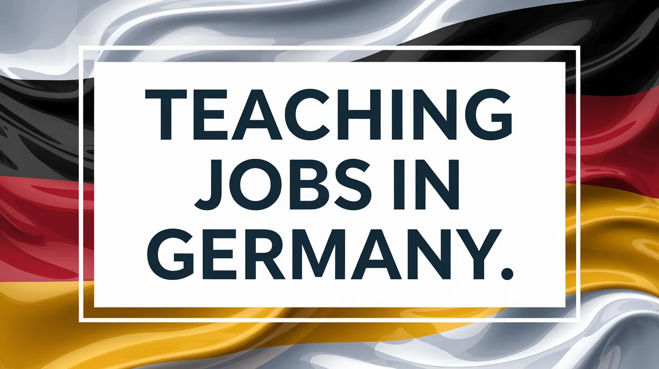 Teaching Jobs in Germany with Visa Sponsorship